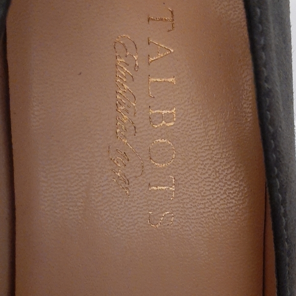 Talbots Gray Suede 4.5" heel - EUC - Picture 6 of 6